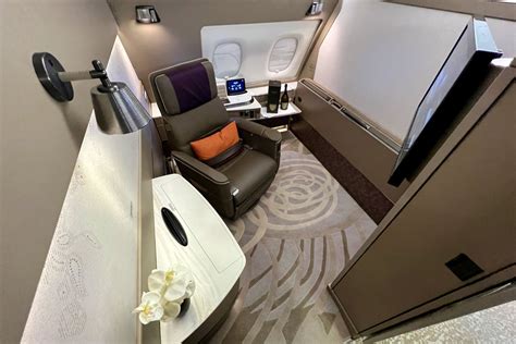 Singapore Airlines First Class .